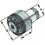 Quick-change tapping inserts with safety clutch : size 1