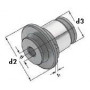 Quick-change tapping inserts : size 1