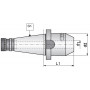 Face mill holder chuck  "Weldon" DIN 2080