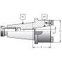 Douille de réduction SK50/SK40 DIN 2080