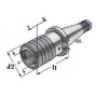 Mandrin de taraudage avec compensation longitudinale type 2080