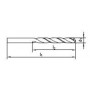 Foret cylindrique long HSS-E Din 340