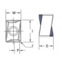 iso carbide insert ANKX0904  4 cutting edges