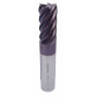 Carbide multi-flutes 45° helix end mill standard