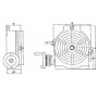 Plateau circulaire horizontal/vertical 300