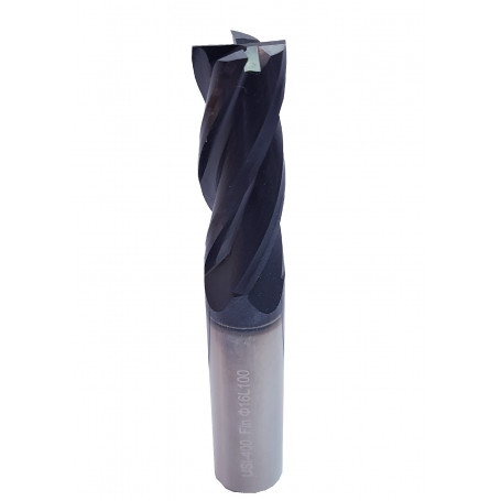 4-flutes finishing carbide end mills