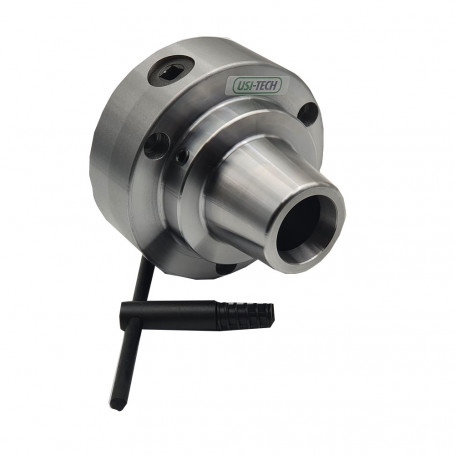 5C-collet chuck, centre mount