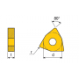 Insert WNMG rough & semi-finishing turning cermet