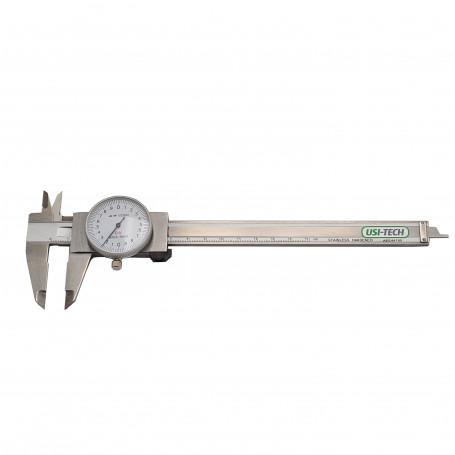 Metal casing dial caliper