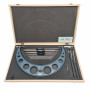 Outside micrometer with interchangeable anvils 200-300mm