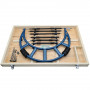 Outside micrometer with interchangeable anvils 600-750mm