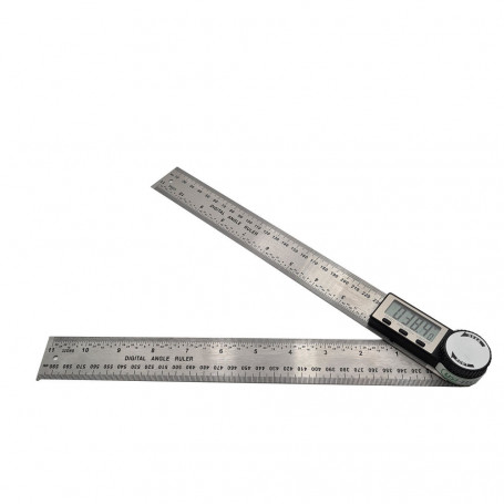 Details about   Stainless Steel Rotary Protractor Angle Rule Gauge Machinist Tool 0~300mm 