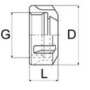 Ecrou de serrage DIN6499 système ER version standard avec bague excentrique