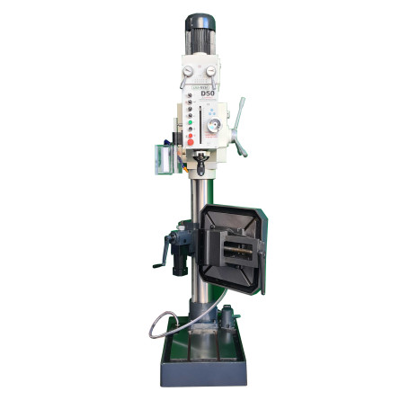 Heavy duty industrial drill press with gear transmissio drilling capacity 50mm