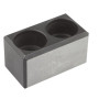 Drive block for spindle nose ISO60 form B