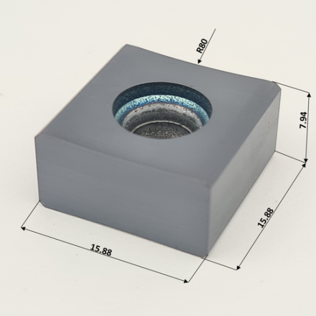 Plaquette tangentielle concave SNGX1507R80CCP404GRU908