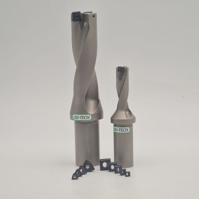 Interchangeable carbide insert drill XDR