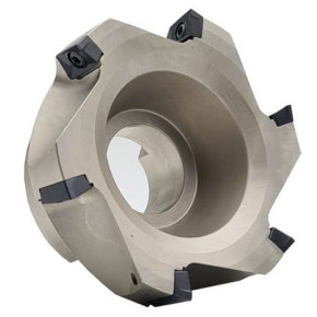 90° face milling cutter for "AP" type insert with 2 cutting edges