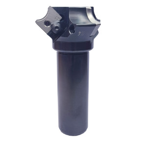 Milling cutter with insert 1/4 circle R5 A R10