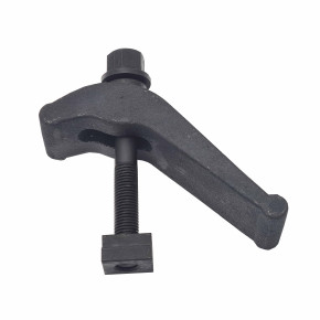 Adjustable height clamp without brass backing plate