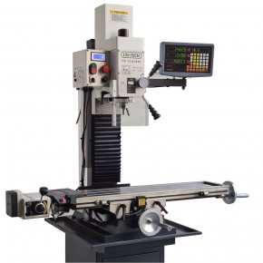 Drilling-milling machine with automatic advance and digital reader 220V