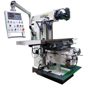 Universal milling machine - 3 axis servo motor drive